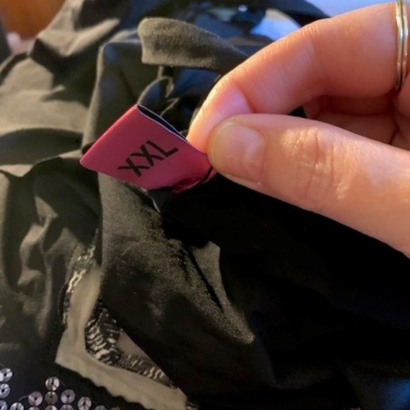 Save the Queen Camisole Black XXL - Picture 6 of 14